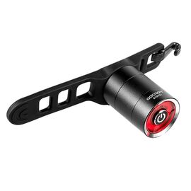 Фонарь GACIRON задний умный автостоп, три режима, влагоустойчивый, 10 LM Micro USB 400mAH (W10-BS), 07-30016, изображение  - НаВелосипеде.рф