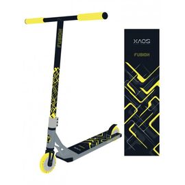 Самокат трюковый XAOS Fusion Yellow 120 мм, SX19658, изображение  - НаВелосипеде.рф