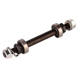 Ось переднего колеса SHUNFENG SF-AX04 FRONT AXLE SF-A213F, 3/8*140 мм, чёрный, 887097, изображение  - НаВелосипеде.рф