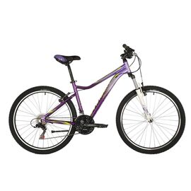 Велосипед женский STINGER 26" LAGUNA STD, 2022 , Вариант УТ-00329335: размер 15" , фиолетовый, изображение  - НаВелосипеде.рф