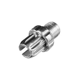 Регулятор натяжения велотроса Vinca Sport, серебристый, VS-p 01 silver, изображение  - НаВелосипеде.рф