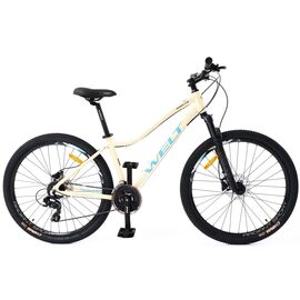 Горный женский велосипед Welt Edelweiss 1.0 HD Silver Cream, 27,5", женский, горный, 2022, 9333725709691, изображение  - НаВелосипеде.рф