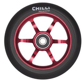 Колесо для самоката Chilli, 2021, Wheel 5000 - 110 mm Red б/р, CEW0012, изображение  - НаВелосипеде.рф