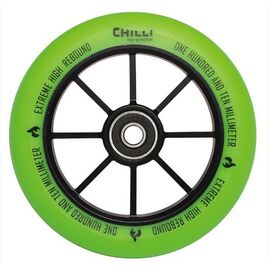 Колесо для самоката Chilli, 2021, Wheel Base - 110mm Green, б/р, CEW0005, изображение  - НаВелосипеде.рф