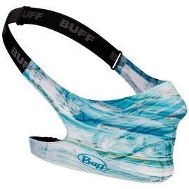 Маска защитная Buff Mask Makrana Sky, 2021-22, Blue, 126638.786.10.00, изображение  - НаВелосипеде.рф