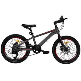 Детский велосипед MAXISCOO Horizon, 20", Серый Матовый/Сиреневый Хамелеон, 2022, MSC-HZ2001-7-B, Вариант УТ-00330211: Цвет Серый Матовый, изображение  - НаВелосипеде.рф