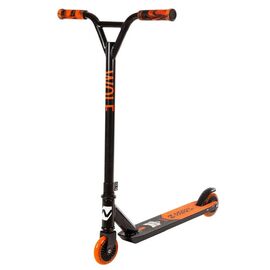 Самокат для детей NOVATRACK WOLF EL, PU колеса с пластиковым ободом плотностью 84A, abec7, 100P.WOLF.BOR21, изображение  - НаВелосипеде.рф