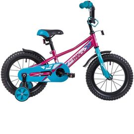 Детский велосипед NOVATRACK VALIANT 14" 2022, 143VALIANT.RD22, Вариант УТ-00293026: Возраст: 3-5 лет (Рост: 100-115 см), Цвет: белый, изображение  - НаВелосипеде.рф