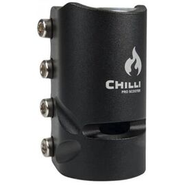 Зажим для самоката Chilli Clamp SCS oversize, 2021, Black, C-1046-B, изображение  - НаВелосипеде.рф