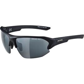 Очки солнцезащитные Alpina 2022 Lyron Hr Cool-Grey Matt black mirror Cat. 3 б/р, A8632321, изображение  - НаВелосипеде.рф