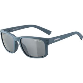 Очки солнцезащитные Alpina 2022 Kosmic Dirt-Blue Matt black mirror Cat. 3 б/р, A8570382, изображение  - НаВелосипеде.рф
