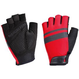 Велоперчатки BBB HighComfort 2.0, без пальцев, 2022, Red, BBW-59, Вариант УТ-00330358: Размер L, изображение  - НаВелосипеде.рф