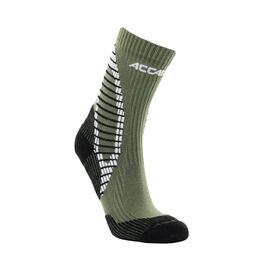 Носки Accapi, X-Country Crew Military/White, 2022-23, H1703_1701, Вариант УТ-00330381: :37-39, изображение  - НаВелосипеде.рф