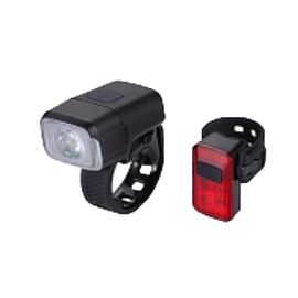 Фонари BBB NanoStrike 400 Combo + BLS-152 Rear Spark 2.0, комплект, 2022, черный, BLS-164, изображение  - НаВелосипеде.рф