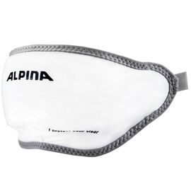 Чехол Alpina Helmet Visor Cover, для визора шлема, 2022-23, белый, A9111993, изображение  - НаВелосипеде.рф