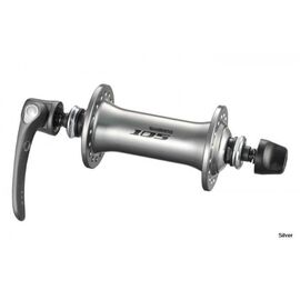 Велосипедная втулка Shimano 105, передняя, 32 отверстия, QR, EHB5700BS, изображение  - НаВелосипеде.рф