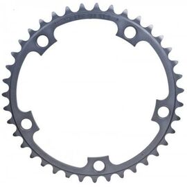 Звезда передняя для велосипеда Shimano Ultegra для FC-6600, 39T, серебристого цвета Y1G339000, изображение  - НаВелосипеде.рф