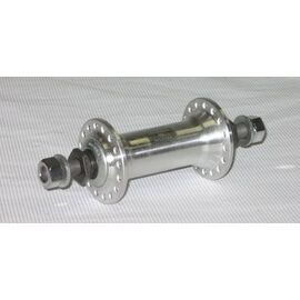 Велосипедная втулка SHIMANO RM40, передняя, 36 отверстий, гайки, серебристый, EHBRM40D, изображение  - НаВелосипеде.рф