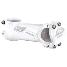 Вынос велосипедный KELLYS KLS MASTER, 1 1/8" х 130мм х 31,8мм х 7*, Stem KLS Master, Ø 28,6, 130mm, white, изображение  - НаВелосипеде.рф