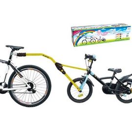 Перекладина для буксировки детского велосипеда Peruzzo TRAIL ANGEL, желтая, 300/G, изображение  - НаВелосипеде.рф
