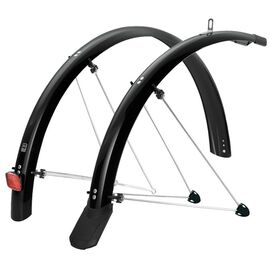 Крылья велосипедные SKS Chromoplastics P 35, 28", черный, 10118, изображение  - НаВелосипеде.рф