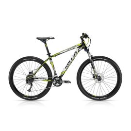 Горный велосипед KELLYS SPIDER 50 2016, Вариант УТ-00021042: Рама 17.5", рост 165-175 см, черный, изображение  - НаВелосипеде.рф