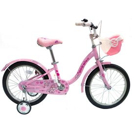 Детский велосипед Gravity Doggie 18" 2015, Вариант УТ-00020800: Возраст 4 - 6 лет, рост до 125 см, розовый, изображение  - НаВелосипеде.рф