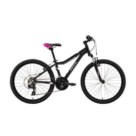 Подростковый велосипед Marin Bayview Trail Girls 24" 2016, Вариант УТ-00021760: Рама 13", рост 130 - 145 см, черный/розовый, изображение  - НаВелосипеде.рф