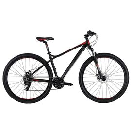 Горный велосипед Haro Flightline Two 29" 2017, Вариант УТ-00032940: Рама 20", рост 178-185 см, черный/серый/красный, изображение  - НаВелосипеде.рф