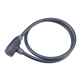 Велосипедный замок BBB PowerSafe, тросовый, на ключ, 8 x 1000 мм, черный, BBL-32, изображение  - НаВелосипеде.рф