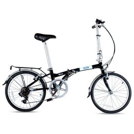 Складной велосипед Ford by DAHON Taurus 2.0 2016, Вариант УТ-00038727: Цвет: черный, изображение  - НаВелосипеде.рф