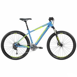 Горный велосипед Bergamont Roxter 5.0 2017, Вариант УТ-00042217: Рама: L 48 см (Рост: 185 - 190 cm), Цвет: сине-желтый, изображение  - НаВелосипеде.рф
