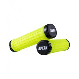 Грипсы велосипедные SDG/ODI Lock-On Grip Bright, кретон, желтые, D30SFY-B, изображение  - НаВелосипеде.рф