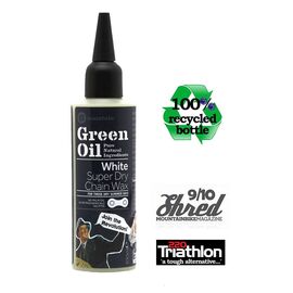 Смазка Green Oil White Chain Wax,  для цепи, экологичная, 100 мл, GO-WHO1, изображение  - НаВелосипеде.рф