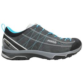 Ботинки женские Asolo, Hiking Nucleon GV Graphite/Silver/Cyan Blue, 2020-21, A40013_A772 , изображение  - НаВелосипеде.рф