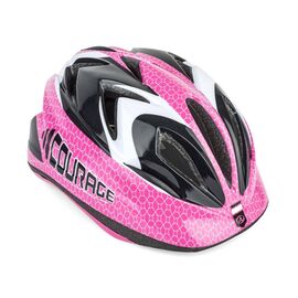 Велошлем AUTHOR Сourage INMOLD, детский/подростковый, Pink, Вариант 00-00015488: Размер: 52-57 см, изображение  - НаВелосипеде.рф
