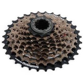 Кассета велосипедная Shimano Acera 9х11-32 черно-коричневая ECSHG20I9132 2-961 , изображение  - НаВелосипеде.рф