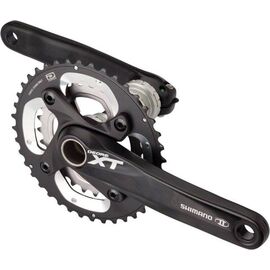 Система шатунов велосипеда Shimano Deore XT M785, 170мм, 40/30T с кареткой, черный IFCM785C08XL, изображение  - НаВелосипеде.рф