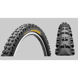 Велопокрышка Continental Der Baron 2.5, 26x2,5 (62-559), MTB, черная, изображение  - НаВелосипеде.рф