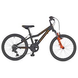 Детский велосипед Author Smart 20" 2017, Вариант УТ-00023276: Размер 10" (Рост: 115-135см) Цвет: черный/оранжевый, изображение  - НаВелосипеде.рф
