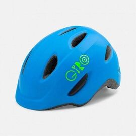 Велошлем детский Giro SCAMP, матовый синый/желтый, 2016, Вариант УТ-00033899: Размер: S (49-53 см), изображение  - НаВелосипеде.рф