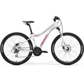 Горный велосипед Merida Juliet 6.20-D 2017, Вариант УТ-00038872: Рама: 13.5" (Рост: 155 - 165 cm), Цвет: матовый белый , изображение  - НаВелосипеде.рф