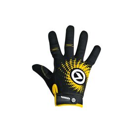 Велоперчатки KELLYS IMPACT LONG Lycra, чёрный/оранжевый, FKE92467, Вариант УТ-00039134: Размер: S, изображение  - НаВелосипеде.рф
