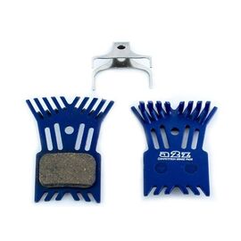 Тормозные колодки A2Z Shimano Direct-Mount R9170/U5000/RS805/505/R405F, с радиатором, синий, AZ-625K, изображение  - НаВелосипеде.рф