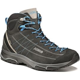 Ботинки женские Asolo, Nucleon Mid GV ML Graphite/Silver/Cyan, 2023, A40029_A772, Вариант УТ-00330850: :4, изображение  - НаВелосипеде.рф