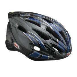 Велошлем Bell SOLAR blue stripe blast, BE2037542, Вариант УТ-00001034: Размер: U (54-61 см), изображение  - НаВелосипеде.рф