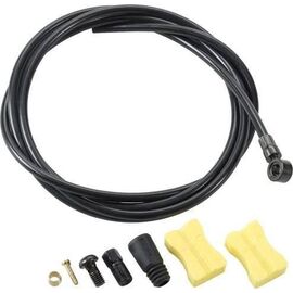 Гидролиния SHIMANO BH63,1700мм черная,banjo под 90 градусов, Y8H298010,Y8H098010,TL-BH61 ISMBH63L170, изображение  - НаВелосипеде.рф