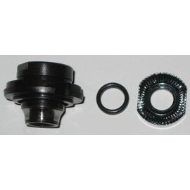 Пыльник SHIMANO HB-RM65, правый, с гайкой и шайбой, Y2TC98 020, изображение  - НаВелосипеде.рф
