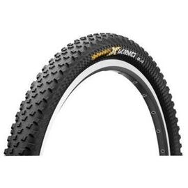 Велосипедная покрышка Continental X-King 2.2 foldable, 26 x 2.2, чёрная, борт-кевлар, 150002, изображение  - НаВелосипеде.рф