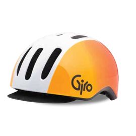 Велошлем Giro REVERB MTB, матовый белый/оранжевый, Вариант УТ-00033913: Размер: M (55-59 см), изображение  - НаВелосипеде.рф